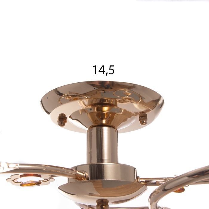 Люстра Люстра "Виола" БП 3х40Вт Е27 Золото МОДЕЛЬ: 2612379