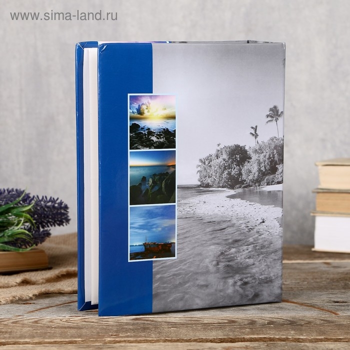 Фотоальбом Fotografia на 200 фото, 10x15 см., Фотоальбом Fotografia на 200 фото, 10x15 см., "Морской пейзаж"