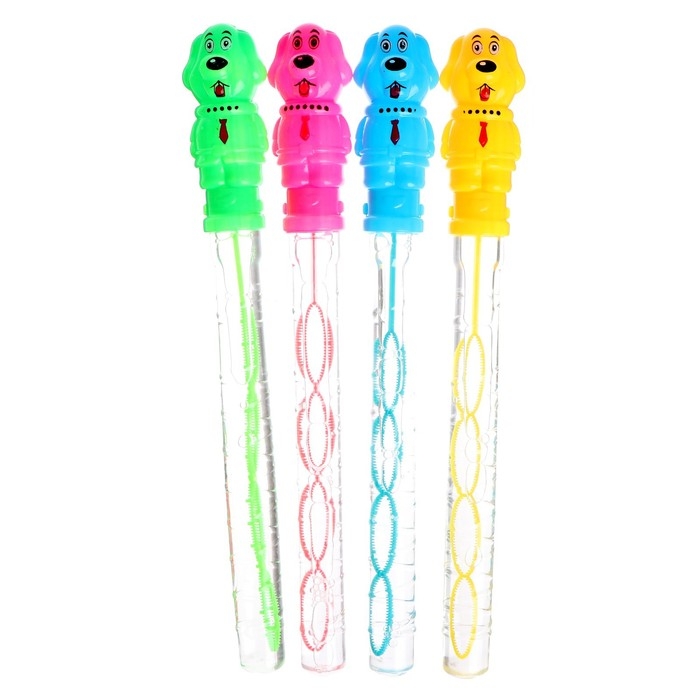 Мыльные пузыри «Собачка», 100 мл, МИКС Мыльные пузыри «Собачка», 100 мл, МИКС