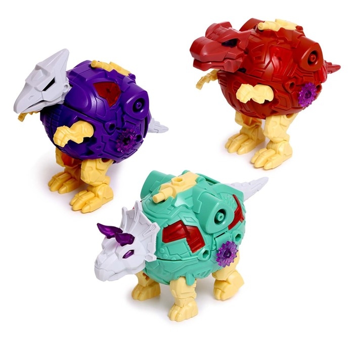 Робот «Динотрон», трансформируется