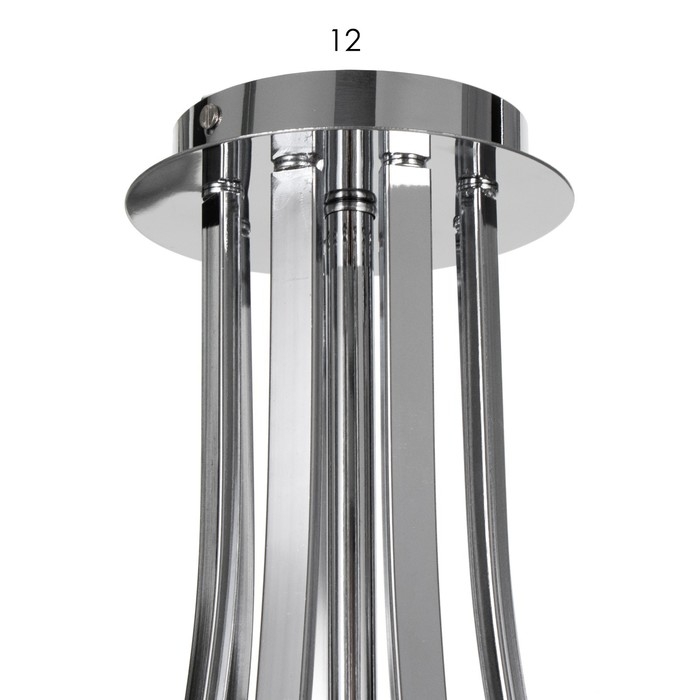 Люстра 2794/8 E27 40Вт хром 80х80х32 см BayerLux Люстра 2794/8 E27 40Вт хром 80х80х32 см BayerLux