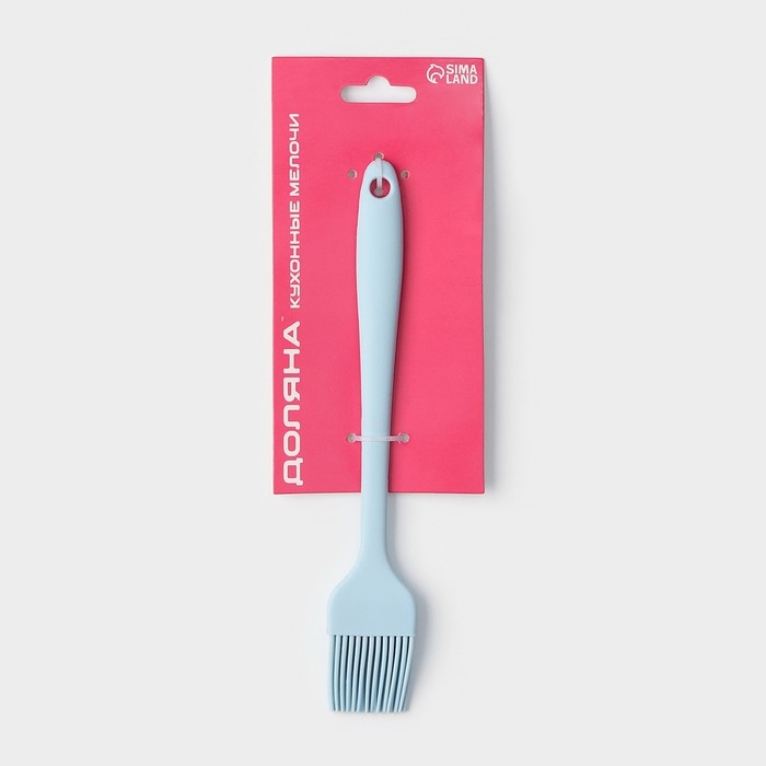 Кисть Доляна «Винфор», силикон, 21 см, цвет голубой Кисть Доляна «Винфор», силикон, 21 см, цвет голубой