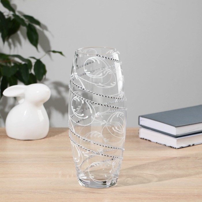 Ваза  Ваза "Ажурная", винтаж белый d-7,5см; 10х26см