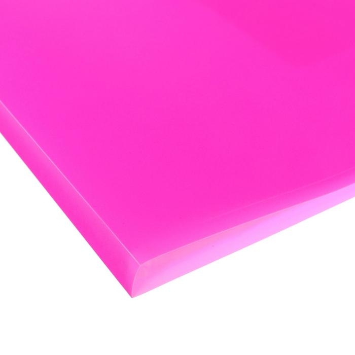 Папка с 40 вкладышами А4, 500 мкм, Calligrata, неон, розовая Папка с 40 вкладышами А4, 500 мкм, Calligrata, неон, розовая