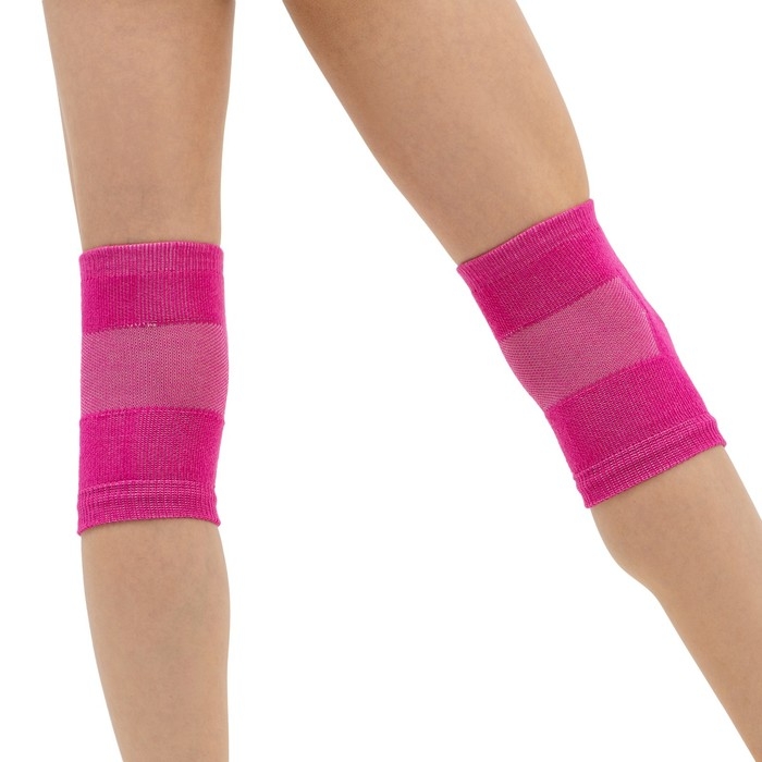 Наколенники для гимнастики и танцев Grace Dance №2, р. M, цвет фуксия