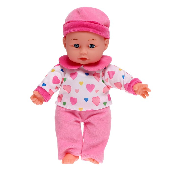 Пупс «Моя малышка» музыкальный, с кроваткой и аксессуарами, БОНУС - открытка Пупс «Моя малышка» музыкальный, с кроваткой и аксессуарами, БОНУС - открытка