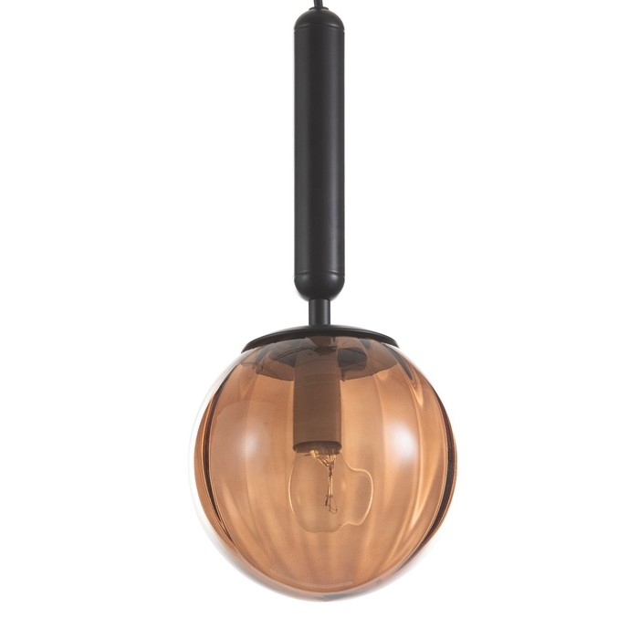 Светильник BayerLux Светильник BayerLux "Джавиер" Е14 40Вт черно-янтарный 15х15х35-185 см