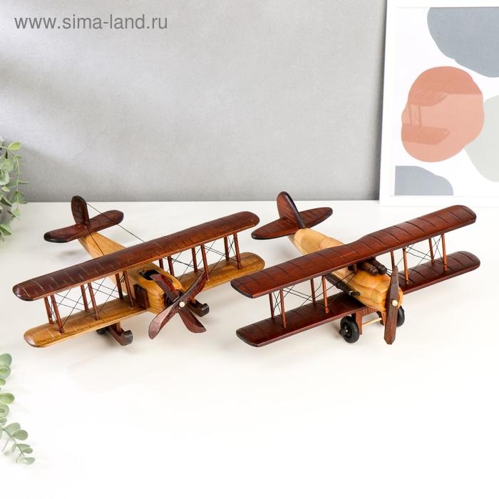 Сувенир дерево  Сувенир дерево "Ретро. Самолет" МИКС 11,5х35,5х30 см