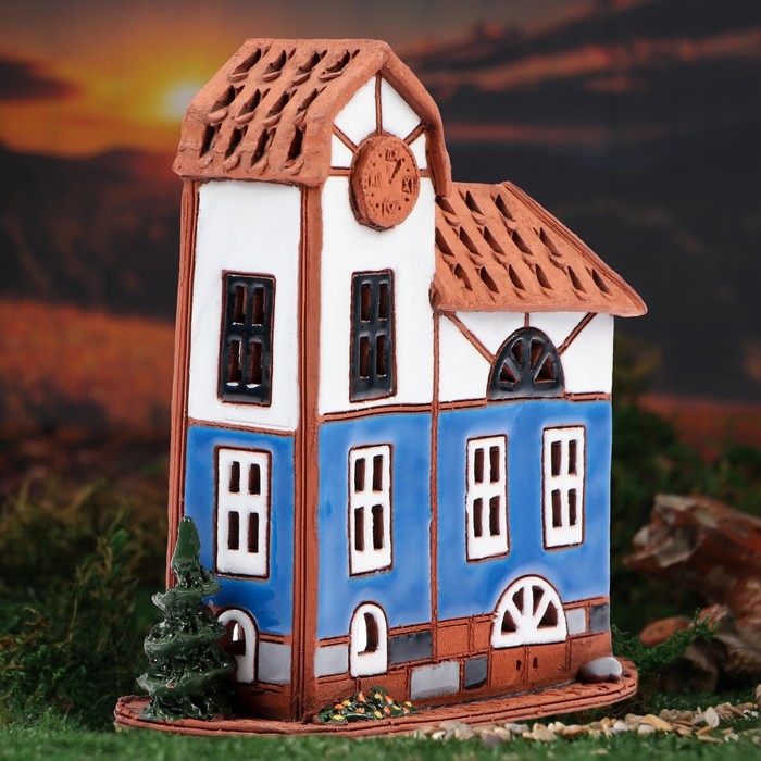 Аромалампа Домик Аромалампа Домик "Кранц", 15 см, ручная работа