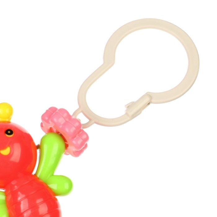 Растяжка на коляску/кроватку «Веселые бабочки», 4 игрушки, Крошка Я Растяжка на коляску/кроватку «Веселые бабочки», 4 игрушки, Крошка Я