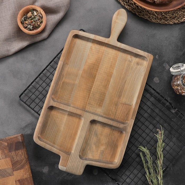 Доска для подачи Adelica «Авторская», 45×23×1,8 см, берёза Доска для подачи Adelica «Авторская», 45×23×1,8 см, берёза