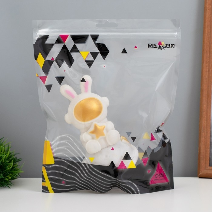 Светильник Светильник "Заяц со звездой на сатурне" 2Вт LED LR44 5х8х13см