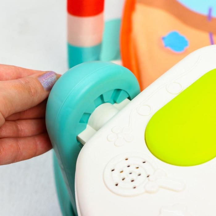 Развивающий коврик «Игра малыша», с пианино, круглый, голубой Развивающий коврик «Игра малыша», с пианино, круглый, голубой