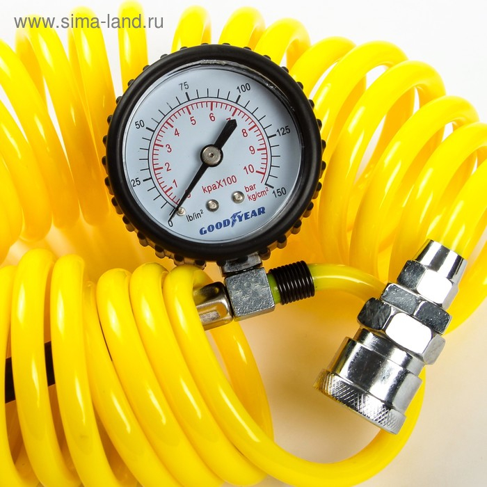 Компрессор автомобильный Goodyear GY-40L, 40 л/мин, со съемной ручкой, съемный витой шланг, с сумкой Компрессор автомобильный Goodyear GY-40L, 40 л/мин, со съемной ручкой, съемный витой шланг, с сумкой