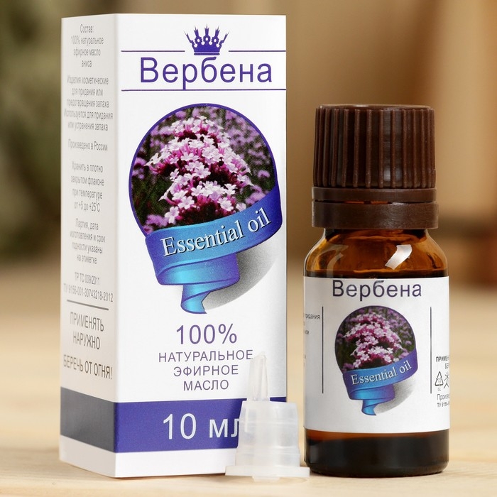 Эфирное масло Эфирное масло "Вербена ", флакон-капельница, аннотация, 10 мл
