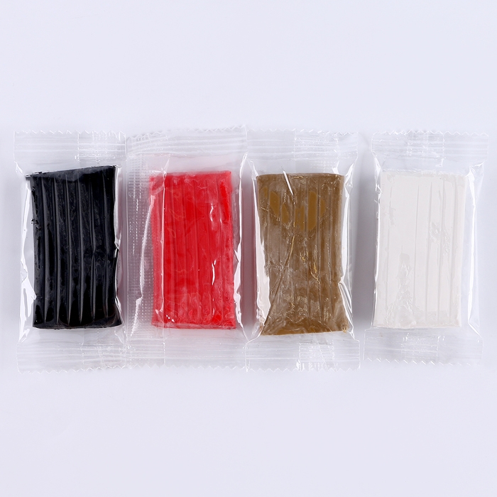 Фигурка из полимерной глины своими руками на новый год «Оленёнок в шарфике», новогодний набор для творчества Фигурка из полимерной глины своими руками на новый год «Оленёнок в шарфике», новогодний набор для творчества