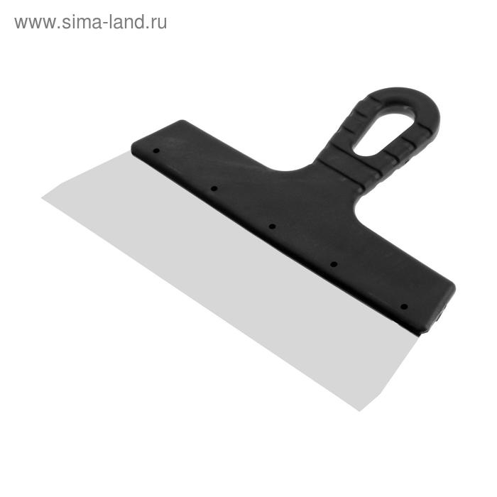 Шпатель фасадный ЛОМ, 250 мм, нержавеющая сталь, пластиковая рукоятка Шпатель фасадный ЛОМ, 250 мм, нержавеющая сталь, пластиковая рукоятка