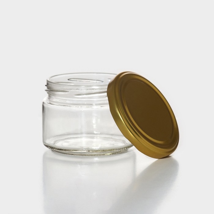 Набор стеклянных банок с крышкой для консервации, ТО-82 мм, для свечей, 200-250 мл, 6 шт Набор стеклянных банок с крышкой для консервации, ТО-82 мм, для свечей, 200-250 мл, 6 шт