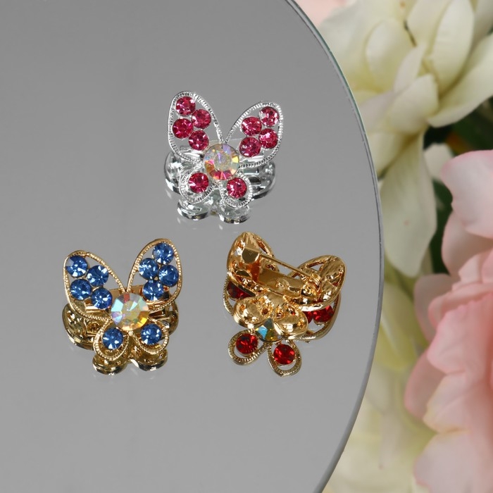 Брошь «Ассорти» бабочек порхающих, цвет МИКС (неделимая фасовка 12 шт., цена за шт.) Брошь «Ассорти» бабочек порхающих, цвет МИКС (неделимая фасовка 12 шт., цена за шт.)