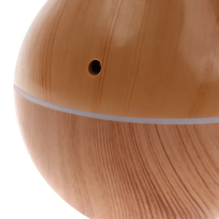 Увлажнитель воздуха LHU-01, ультразвуковой, 200 мл, с подсветкой, светлое дерево