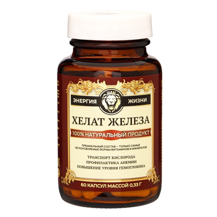 Железа Хелат Vitamuno Pro, 60 капсул Железа Хелат Vitamuno Pro, 60 капсул