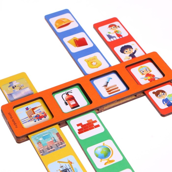 Настольная игра «Изучаем профессии» Настольная игра «Изучаем профессии»