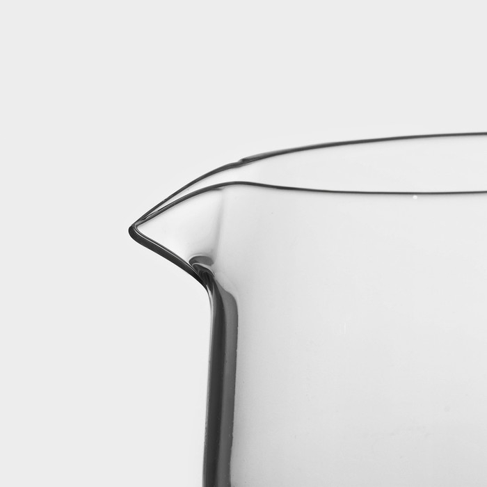 Кувшин для воды стеклянный с металлической крышкой Magistro «Богема», 1 л, 9×21 см, с крышкой, цвет крышки серебряный Кувшин для воды стеклянный с металлической крышкой Magistro «Богема», 1 л, 9×21 см, с крышкой, цвет крышки серебряный