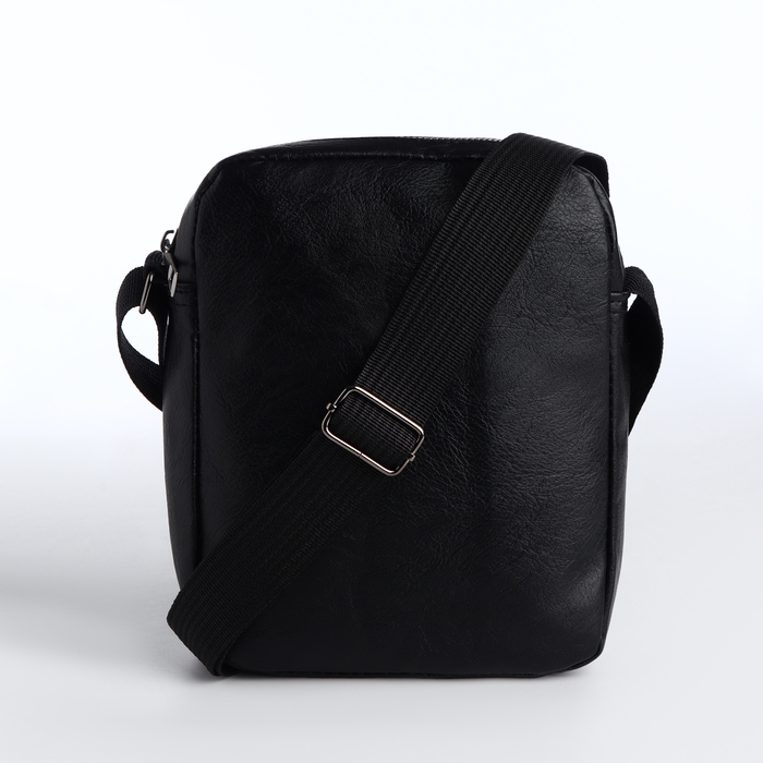 Сумка мужская на молнии, цвет чёрный Сумка мужская на молнии, цвет чёрный