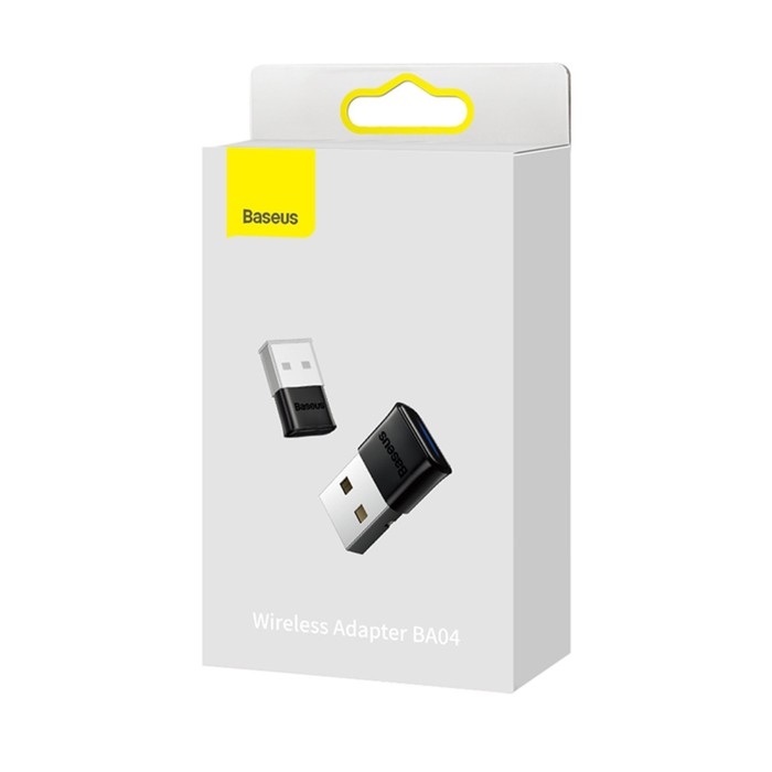Адаптер-Bluetooth Baseus BAO4, BT 5.0, чёрный Адаптер-Bluetooth Baseus BAO4, BT 5.0, чёрный