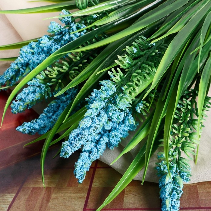 Букет "Лириопе" 32 см, микс