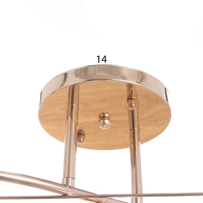 Люстра Люстра "Дэйл" 3х40Вт Е27 Золото МОДЕЛЬ: 2612372