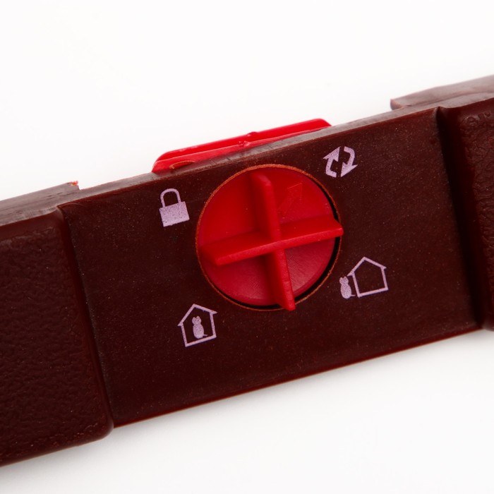 Дверь для животных с 4 режимами, проем 15х15,5 (общ. 22,5х20 см), тёмно-коричневая Дверь для животных с 4 режимами, проем 15х15,5 (общ. 22,5х20 см), тёмно-коричневая