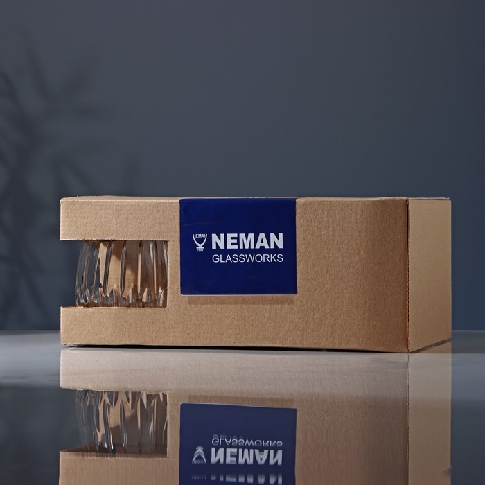 Набор стаканов хрустальных для виски, 300 мл, 6 шт Набор стаканов хрустальных для виски, 300 мл, 6 шт