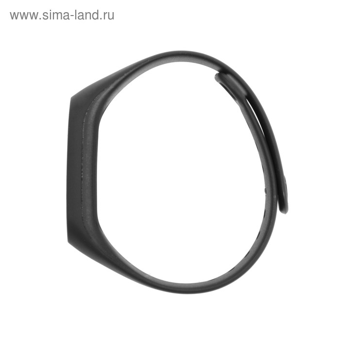 Ремешок для фитнес-браслета Mi Band 2 Luazon, черный Ремешок для фитнес-браслета Mi Band 2 Luazon, черный