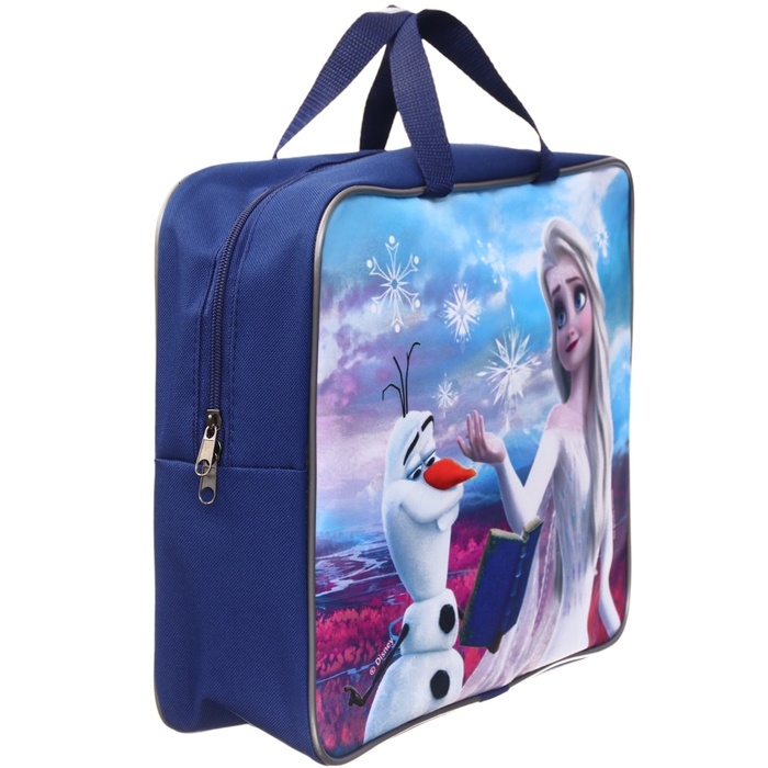 Папка с ручками А4, 35х27х10 см, текстиль, Холодное сердце Папка с ручками А4, 35х27х10 см, текстиль, Холодное сердце