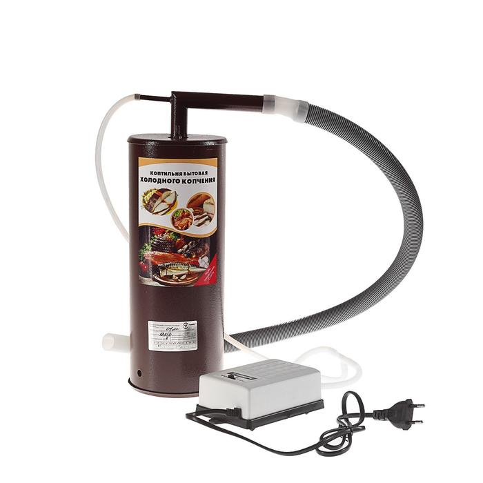 Коптильня холодного копчения Коптильня холодного копчения "Дым Дымыч" 01М, дымогенератор, 32 л, коричневая