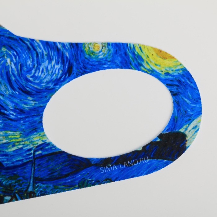 Маска из неопрена многоразовая,  Маска из неопрена многоразовая, "Звездная ночь"