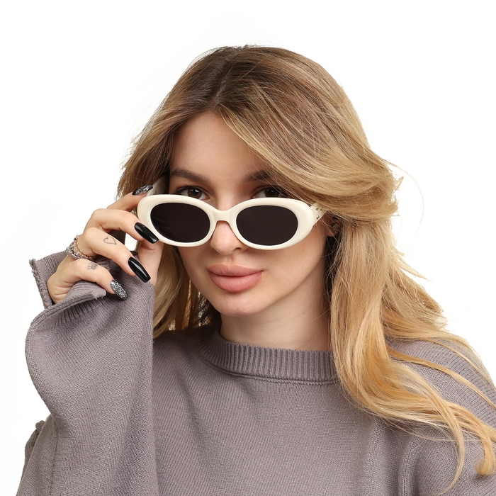 Очки солнцезащитные женские Очки солнцезащитные женские "OneSun", uv 400, дужка 14.7, линза 5.1х3.6 см