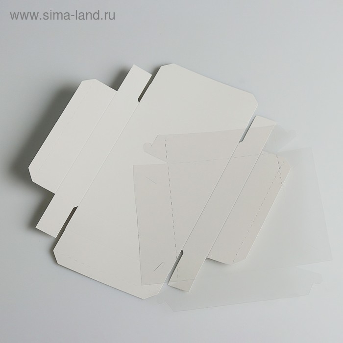 Коробочка для печенья с прозрачной крышкой 16 х 13 х 3 см Коробочка для печенья с прозрачной крышкой 16 х 13 х 3 см