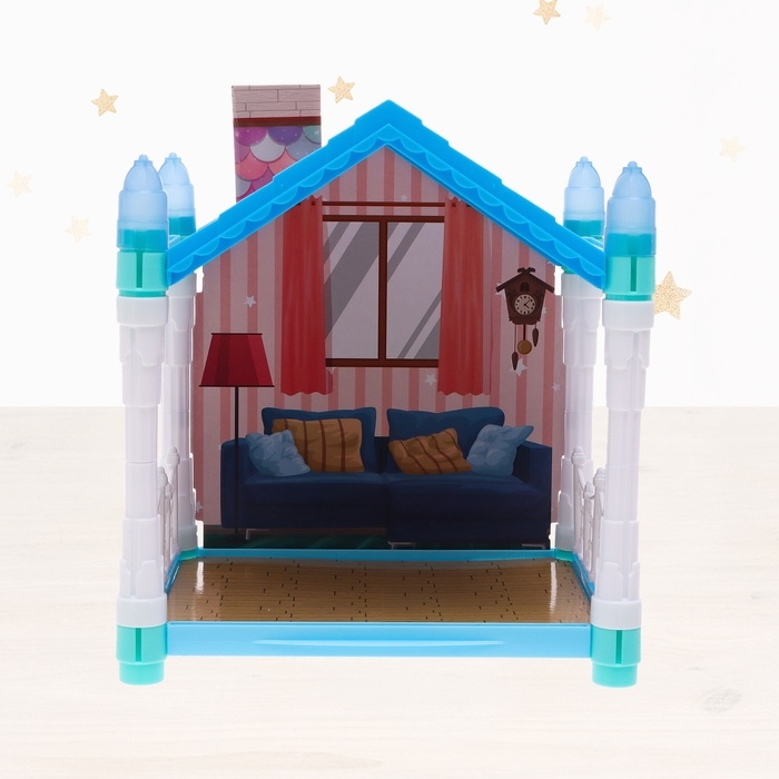 Дом для питомцев «Сказочная жизнь», с питомцами и аксессуарами, свет Дом для питомцев «Сказочная жизнь», с питомцами и аксессуарами, свет