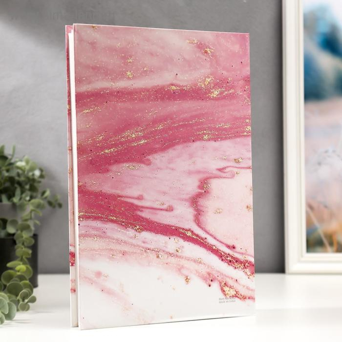 Фотоальбом на 300 фото 10х15 см Фотоальбом на 300 фото 10х15 см "Голубой мрамор с золотом" в коробке МИКС 33,5х23х5,5 см