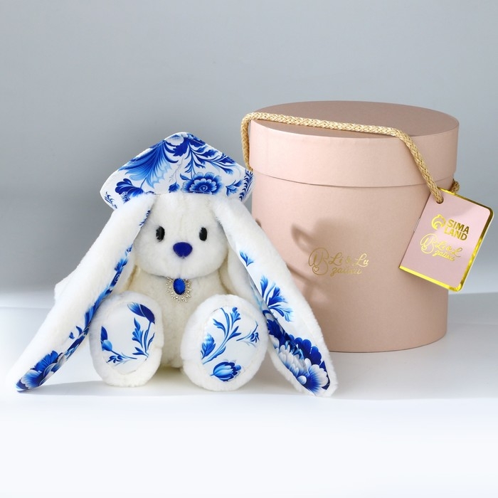 Мягкая игрушка зайка  Мягкая игрушка зайка "Li в кокошнике ", заяц