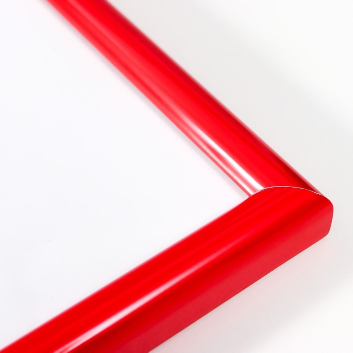 Фоторамка пластик Фоторамка пластик "Радуга" 30х40 см, красный