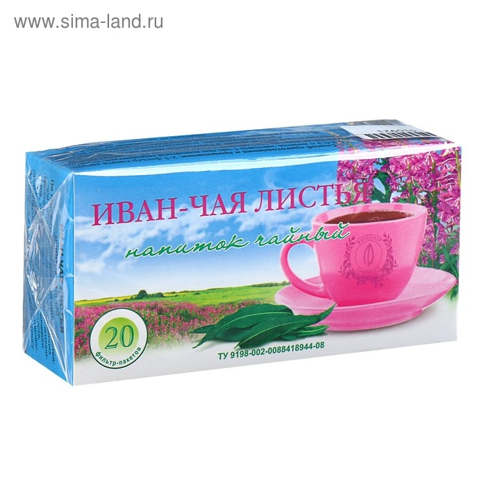 Травяной сбор «Иван-чая листья», фильтр-пакет, 20 шт. Травяной сбор «Иван-чая листья», фильтр-пакет, 20 шт.
