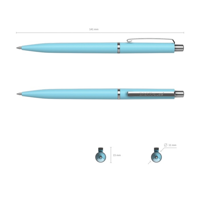 Ручка шариковая автоматическая, ErichKrause, Smart Matic Pastel узел 0.7 мм, цвет чернил синий,МИКС Ручка шариковая автоматическая, ErichKrause, Smart Matic Pastel узел 0.7 мм, цвет чернил синий,МИКС