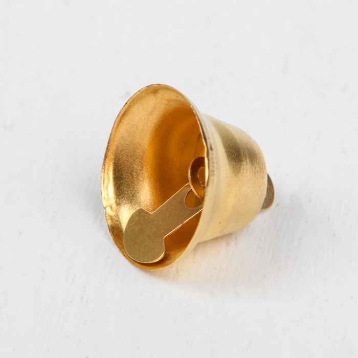 Колокольчик для рукоделия, набор 10 шт., размер 1 шт. — 1,8 см, цвет золотой Колокольчик для рукоделия, набор 10 шт., размер 1 шт. — 1,8 см, цвет золотой