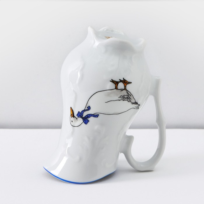 Чайный сервиз на 6 персон «Рококо. Гуси», 15 предметов