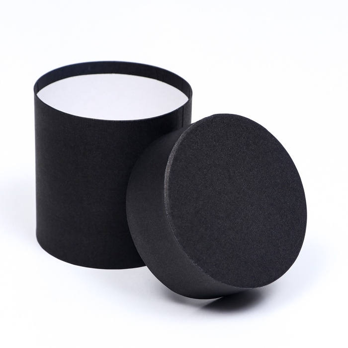 Шляпная коробка, черная, 10 х 10 см Шляпная коробка, черная, 10 х 10 см