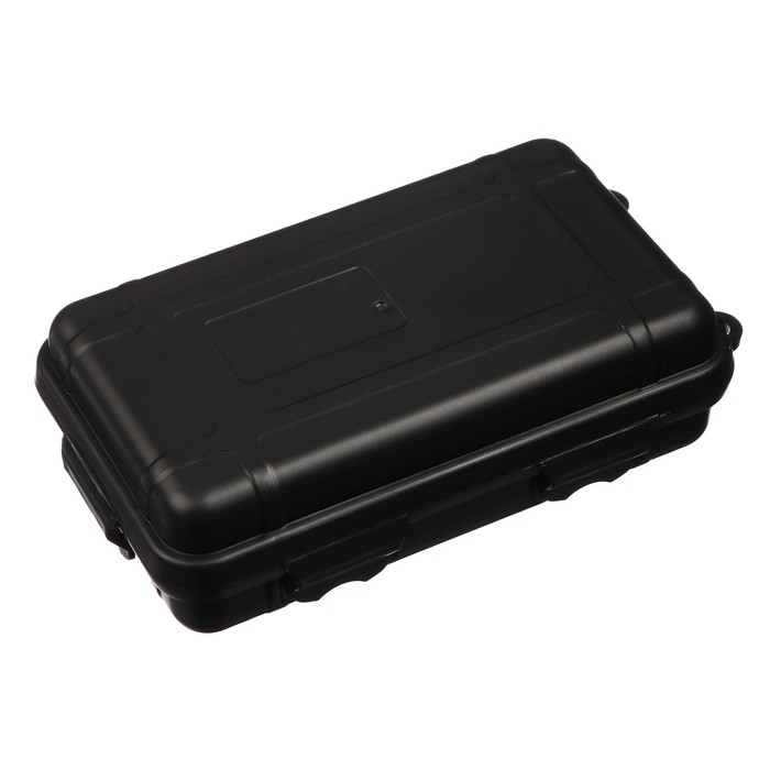 Водонепроницаемый туристический кейс, 13,5 х 8 см, черный Водонепроницаемый туристический кейс, 13,5 х 8 см, черный