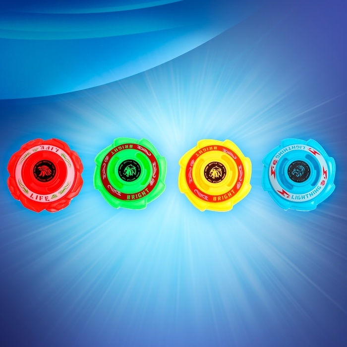 Волчок «Атака зверя», с устройством запуска, цвет МИКС Волчок «Атака зверя», с устройством запуска, цвет МИКС